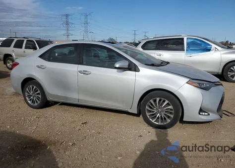 2017 Toyota Corolla L из США, поврежденный, VIN 2T1BURHE5HC790950